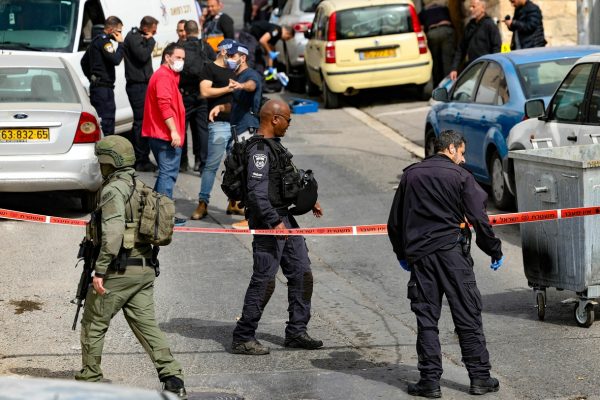 In east Jerusalem, a gunman shoots two people, according to police